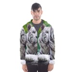 White Tiger Hooded Wind Breaker (Men)