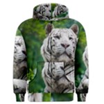 White Tiger Men s Zipper Hoodie