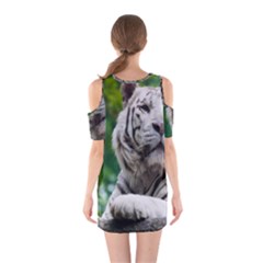 Shoulder Cutout One Piece Dress 