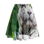White Tiger High Waist Skirt