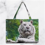 White Tiger Medium Tote Bag