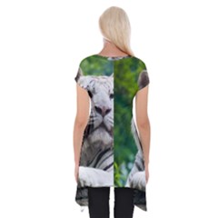 Short Sleeve Side Drop Tunic 