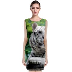 Sleeveless Velvet Midi Dress 