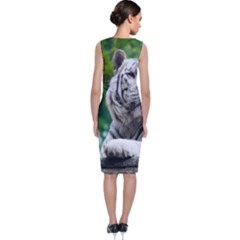 Sleeveless Velvet Midi Dress 