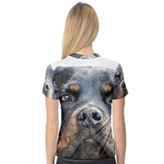 V-Neck Sport Mesh T-Shirt 