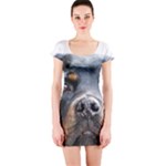 Rotwieller Short Sleeve Bodycon Dress