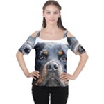 Rotwieller Women s Cutout Shoulder Tee