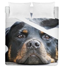 Rotwieller Duvet Cover Double Side (Queen Size) from ArtsNow.com