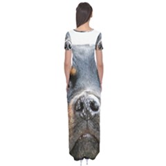 Short Sleeve Maxi Dress 