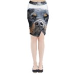Rotwieller Midi Wrap Pencil Skirt