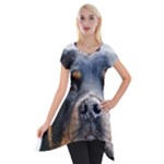 Rotwieller Short Sleeve Side Drop Tunic