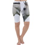 White Horse Cropped Leggings 