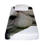 White Horse Fitted Sheet (Single Size)