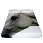 White Horse Fitted Sheet (Queen Size)