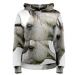 White Horse Women s Pullover Hoodie