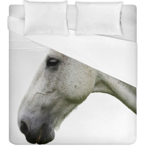 White Horse Duvet Cover (King Size) from ArtsNow.com