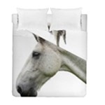 White Horse Duvet Cover Double Side (Full/ Double Size)