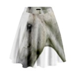 White Horse High Waist Skirt