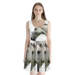 Split Back Mini Dress  
