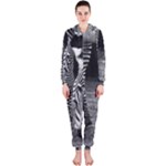 Zebra Hooded Jumpsuit (Ladies)