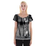 Zebra Women s Cap Sleeve Top
