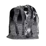 Zebra Drawstring Pouch (XXL)