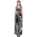 Zebra Empire Waist Maxi Dress