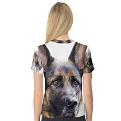 V-Neck Sport Mesh T-Shirt 