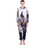 German Shepherd Dog Hooded Jumpsuit (Ladies)