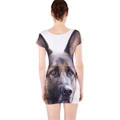 Short Sleeve Bodycon Dress Back Short Sleeve Bodycon Dress Back