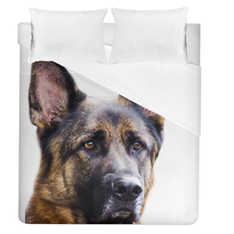 German Shepherd Dog Duvet Cover (Queen Size) from ArtsNow.com