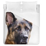 German Shepherd Dog Duvet Cover (Queen Size)