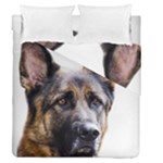 German Shepherd Dog Duvet Cover Double Side (Queen Size)