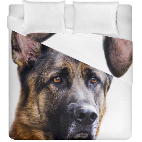 German Shepherd Dog Duvet Cover Double Side (King Size) from ArtsNow.com