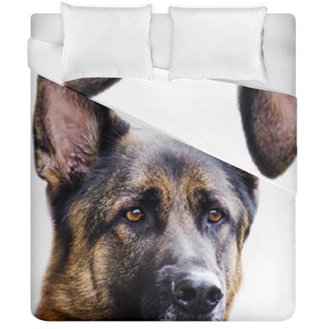 German Shepherd Dog Duvet Cover Double Side (California King Size) from ArtsNow.com