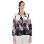 German Shepherd Dog Wind Breaker (Women)
