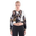 German Shepherd Dog Cropped Sweatshirt