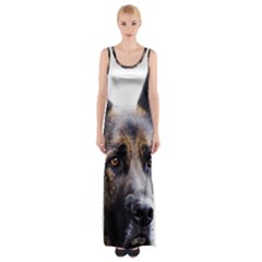 Thigh Split Maxi Dress 
