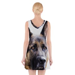 V-Neck Sleeveless Dress 