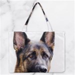 German Shepherd Dog Medium Zipper Tote Bag