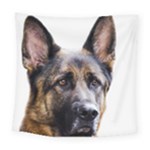 German Shepherd Dog Square Tapestry (Large)