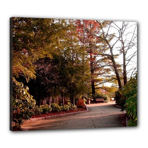 Leo Harrison St Pk  Path 2 Canvas 24  x 20  (Stretched) from ArtsNow.com
