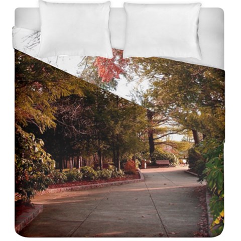 Leo Harrison St Pk  Path 2 Duvet Cover Double Side (King Size) from ArtsNow.com