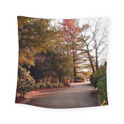 Leo Harrison St Pk  Path 2 Square Tapestry (Small) from ArtsNow.com