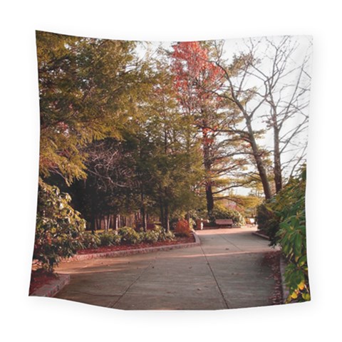 Leo Harrison St Pk  Path 2 Square Tapestry (Large) from ArtsNow.com