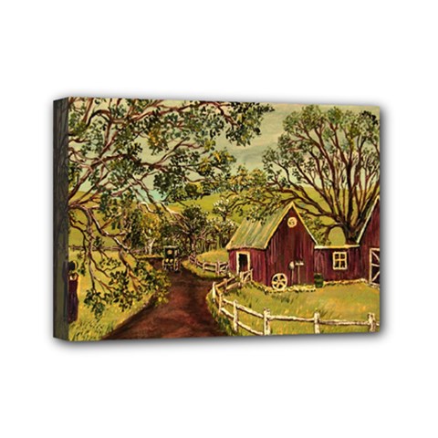 Old Red Barn By Ave Hurley