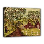 Old Red Barn By Ave Hurley - Canvas 16  x 12  (Stretched)
