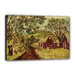 Old Red Barn By Ave Hurley - Canvas 18  x 12  (Stretched)