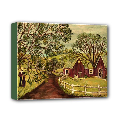 Old Red Barn By Ave Hurley