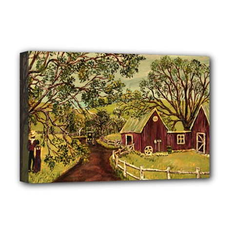 Old Red Barn By Ave Hurley